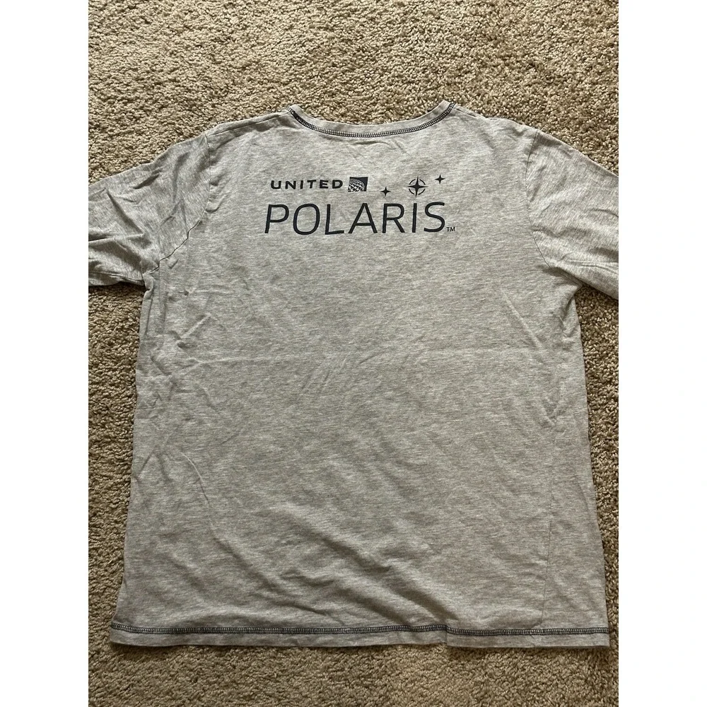 Women's United Airlines‎ Long Sleeve V Neck Shirt - Small/Medium